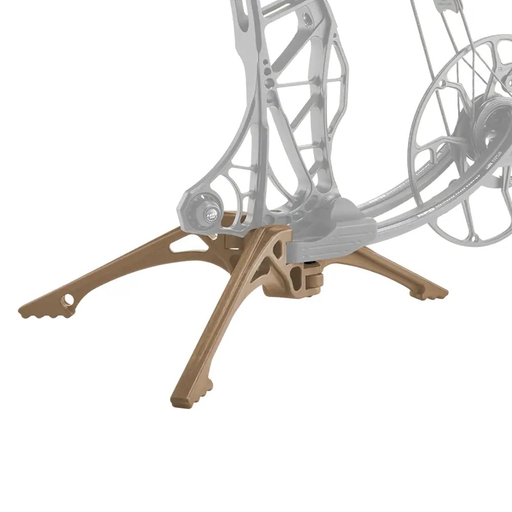 limblegstan | Whale-Tales Archery Mathews Limb Legs shown how they hold a bow